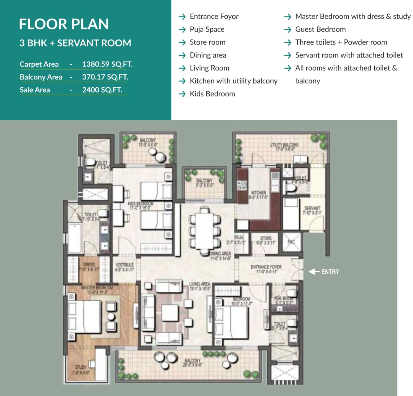 Assotech Blith Floor Plan